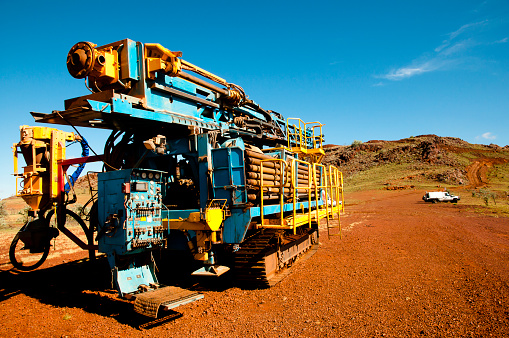 Air drill in the Pilbara